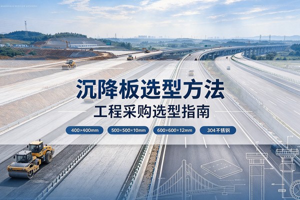 新都沉降板选择方法