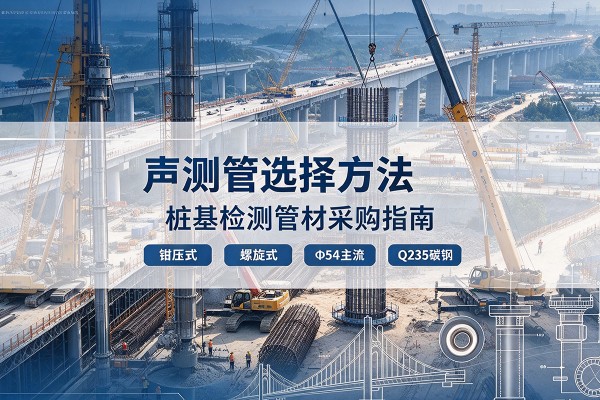 新都声测管选型标准