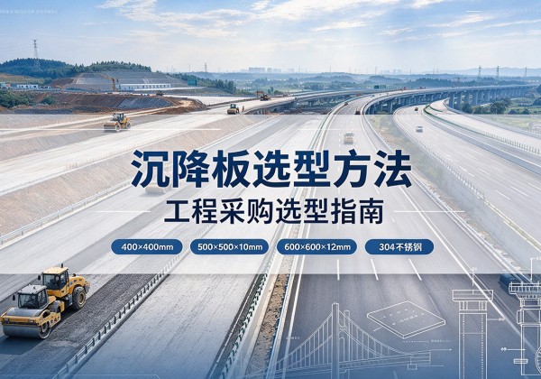 新都沉降板选择方法