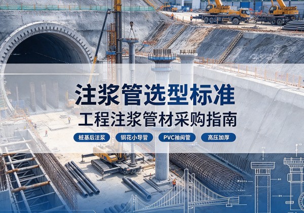 新都注浆管选型标准